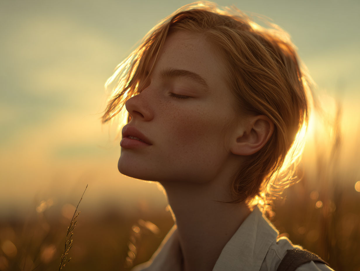 Жінка практикує йогу на природі в позі дерева